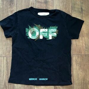 Off White mirror men t shirt